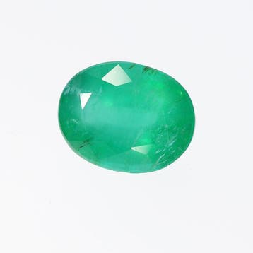 1 pcs Groen Smaragd - 11.54 ct - Asian Institute of, Nieuw