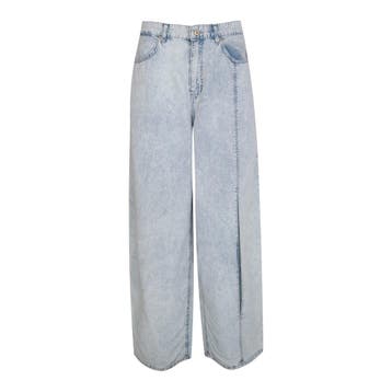 MAC • gebleekte Balloon summer jeans • 38, Verzenden