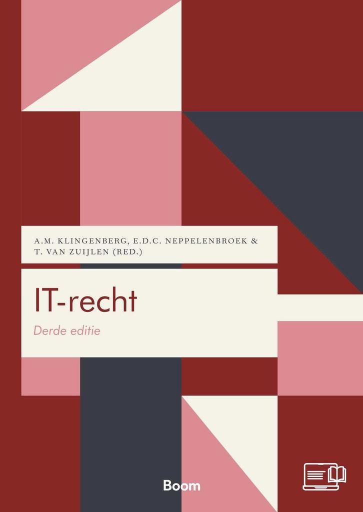 IT-recht / Boom Juridische studieboeken 9789462129467, Boeken, Wetenschap, Zo goed als nieuw, Verzenden