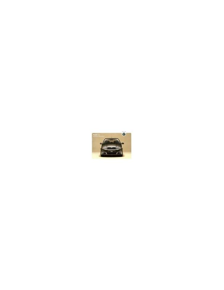 2005 SKODA FABIA INSTRUCTIEBOEKJE NEDERLANDS, Auto diversen, Handleidingen en Instructieboekjes, Ophalen of Verzenden
