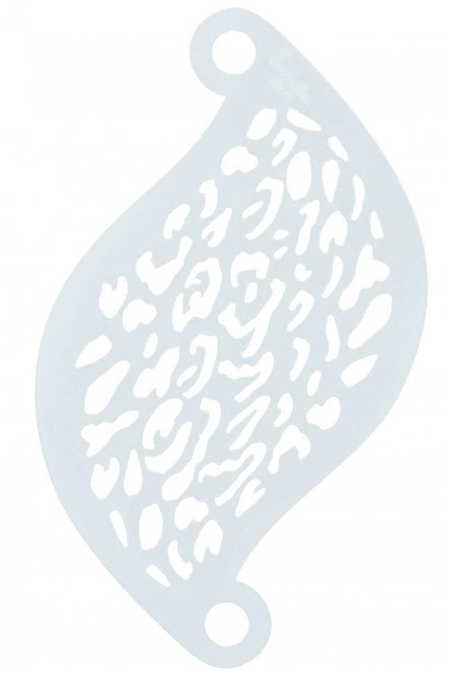 Witte Make Up Sjabloon Dierenprint, Hobby & Loisirs créatifs, Articles de fête, Envoi