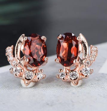 Zonder minimumprijs - Oorstekers - 18 karaat Zilver,