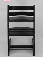 OCCASION/GEBRUIKTE: Stokke Tripp Trapp zwart noir triptrap, Kinderen en Baby's, Kinderstoelen, Verzenden, Zo goed als nieuw, Meegroeistoel
