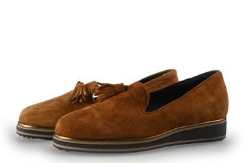 Via Limone Instappers in maat 39 Cognac, Overige kleuren, Verzenden, Instappers, Via Limone