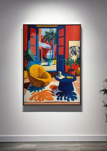 E. García - Hotel en Grecia XL, Antiek en Kunst