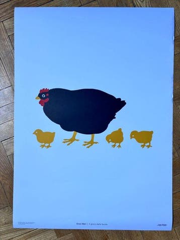 Enzo Mari - Il gioco delle favole | Gallina