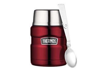 Thermos geïsoleerde voedseldoos 0,45 L rood, Maison & Meubles, Verzenden