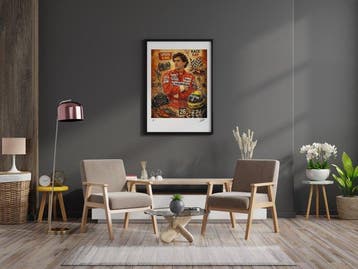 Ayrton Senna - 2026 - Kunstwerk door Raffaele De Leo -, Nieuw