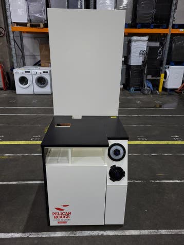 Koffiemeubel Pelican Rouge Wit Laag Model, Elektronische apparatuur, Ophalen of Verzenden, Nieuw