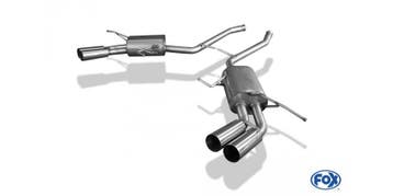 FOX Mercedes M-klasse type W164 einddemper rechts/links - 2x, Verzenden, Nieuw