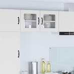 vidaXL Vaatwasserpaneel Lucca 2 pcs Wit 40 x 31 x 40 cm, Huis en Inrichting, Kasten | Overige, Verzenden, Nieuw
