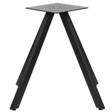 Tafelonderstel | LAGA | Staal | Zwart | 710x710x725(h)mm, Verzenden