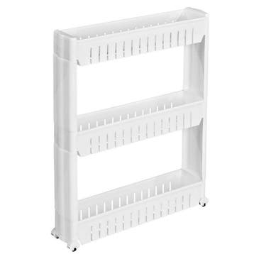 tectake Keukenrek Joe 3 etages - wit, Verzenden, Nieuw
