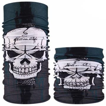 Fako Fashion - Microfiber Faceshield - Bandana - Nekwarmer -, Verzenden, Nieuw