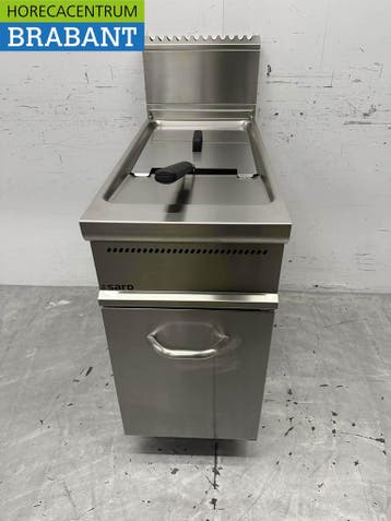 Friteuse Saro en acier inoxydable 21 litres 22 kW GAZ, Verzenden