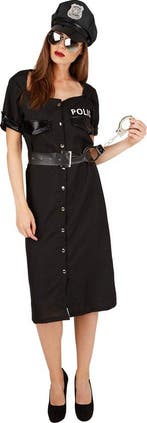 2dekans | Dressforfun Politieagente L - verkleedkleding, Ophalen of Verzenden