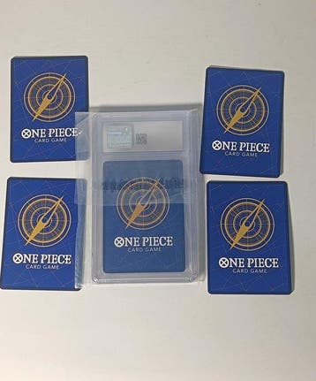 Bandai - 5 Graded card - One Piece - CGC 9, Nieuw