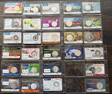 Nederland. 5 Euro / 10 Euro 2012/2020 (28 coincards)