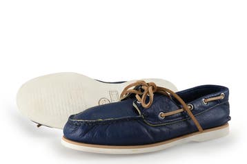 Timberland Bootschoenen in maat 42 Blauw, Kleding | Heren, Timberland, Zo goed als nieuw, Verzenden, Blauw