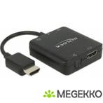 Delock 62784 HDMI-audio-extractor 4K 30 Hz compact, Verzenden
