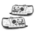 Phares Pour Audi 80 91-94 Feux Diurnes Fond Chromé, Verzenden