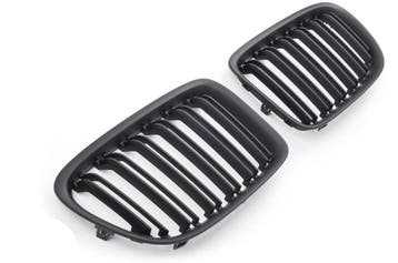 Sportieve Grille geschikt voor BMW X1 E84 dubbele spijl mat, Verzenden, Nieuw