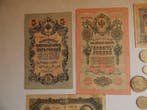 Rusland. Collection of 60+ coins and banknotes incl. silver,