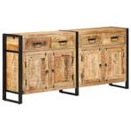 vidaXL Dressoir 172x35x80 cm massief mangohout, Huis en Inrichting, Kasten | Dressoirs, Verzenden, Nieuw