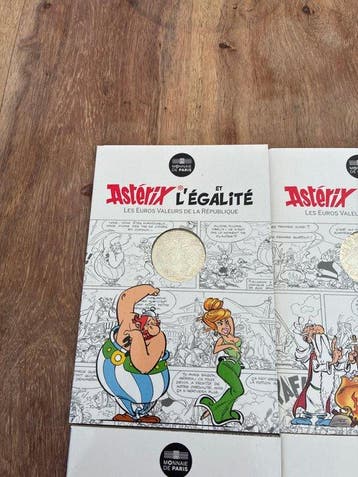 Frankrijk. 10 Euro 2015 Asterix (6 coins) (Zonder