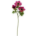 Anemoon Roze Zijdenbloem 56 cm per stuk, Huis en Inrichting, Nieuw