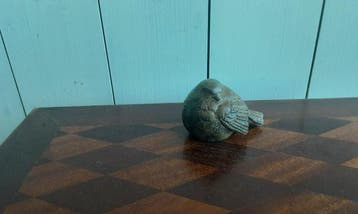 P. Chenet - Beeld, Vogel - 5 cm - Brons