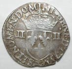 1/4 écu France Frankreich 1/4 Ecu 1581 T Nantes Henri Iii, Verzenden, België