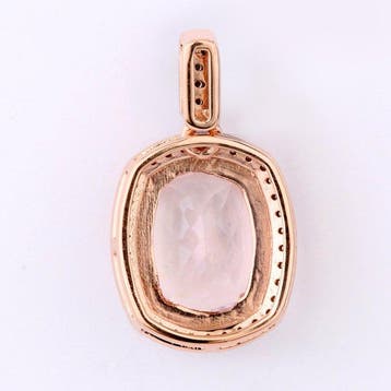 Zonder minimumprijs - Ring - 14 karaat Roségoud - 2.06ct.