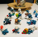 Pejo - Speelgoed Puffi vintage smurfs lotto 17 pezzi anni 70