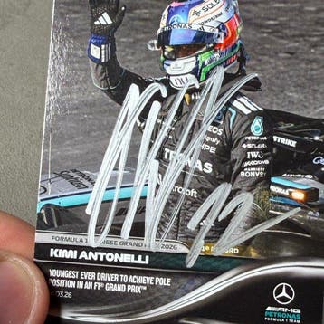 Mercedes - Topps Now - China GP 2026 Youngest ever pole