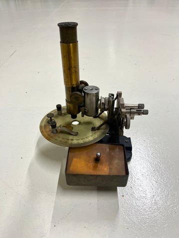 Petrographische precisie-microscoop - Goniometro Minerario -