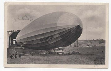 Zwitserland 1929 - Zeppelin-postkaart, gefrankeerd PA