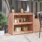 vidaXL Keuken Kast met plank MEPPEL Bruin Eiken 106 x 55 x, Verzenden, Nieuw