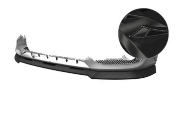 Cup spoilerlip met ABE voor Audi Q3 (8U) CSL810-G, Verzenden