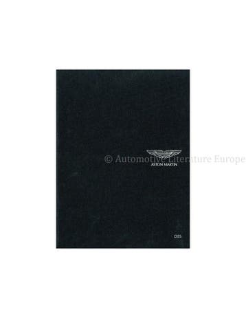 2007 ASTON MARTIN DBS HARDCOVER BROCHURE DUITS, Nieuw