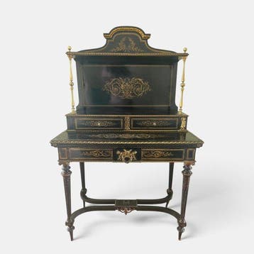 Schrijftafel - Ebbenhout