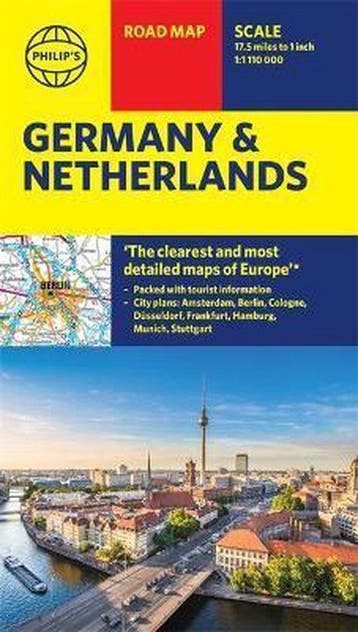 Philips Sheet Maps- Philips Germany and Netherlands Road, Verzenden