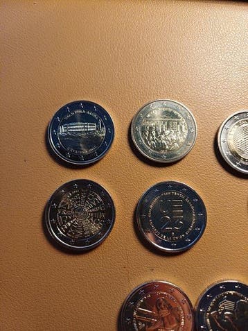 Europa. 2 Euro 2002/2026 (15 coins incl. 2 € Pula) (Zonder
