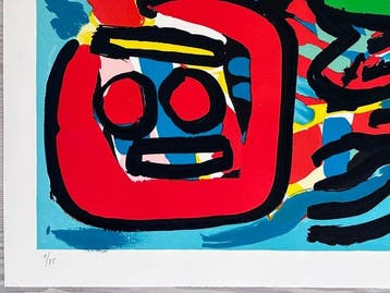 Karel Appel (1921-2006) - Après-midi dun Singe