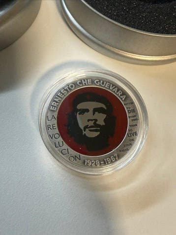 Congo. 100 Francs CFA 2023, Ernesto Che Guevara, 1 Oz, Box &