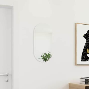 vidaXL Spiegel 60x30 cm glas, Huis en Inrichting, Verzenden, Nieuw