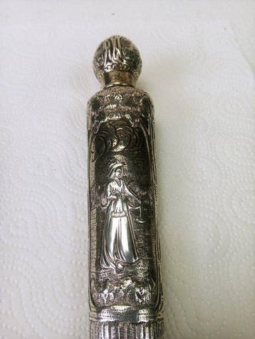 Samuel Jacob - Bouteille de parfum - Argent 925 - Flacon de, Antiquités & Art