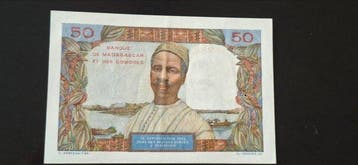 Comores. - 50 Francs - ND (1960) - Pick 2b (Sans prix de