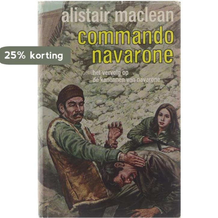 Commando Navarone 9789010001092 Alistair Maclean, Boeken, Overige Boeken, Gelezen, Verzenden