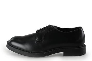 Manfield Veterschoenen in maat 40 Zwart, Manfield, Verzenden, Zwart, Zo goed als nieuw
